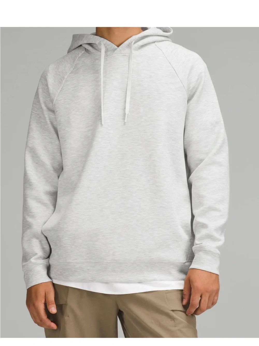 Lululemon Smooth spacer classic fit pullover - light grey - Picture 1 of 6